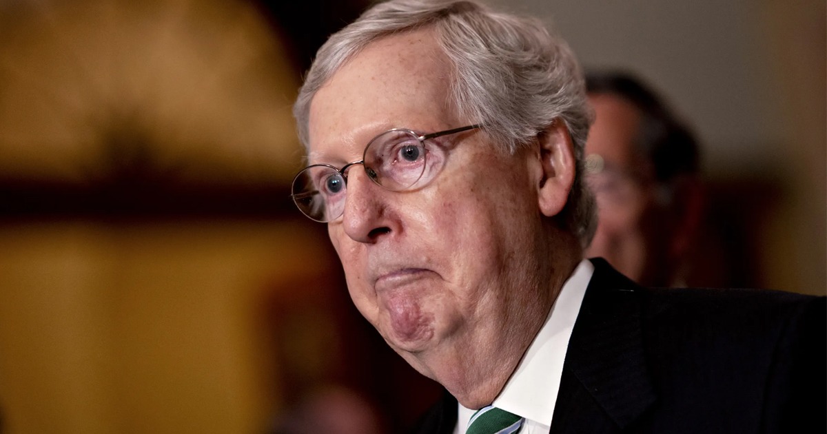 WEAK LEADERSHIP: Mitch McConnell Censured By Kentucky GOP For Betraying Trump, Siding With Schumer