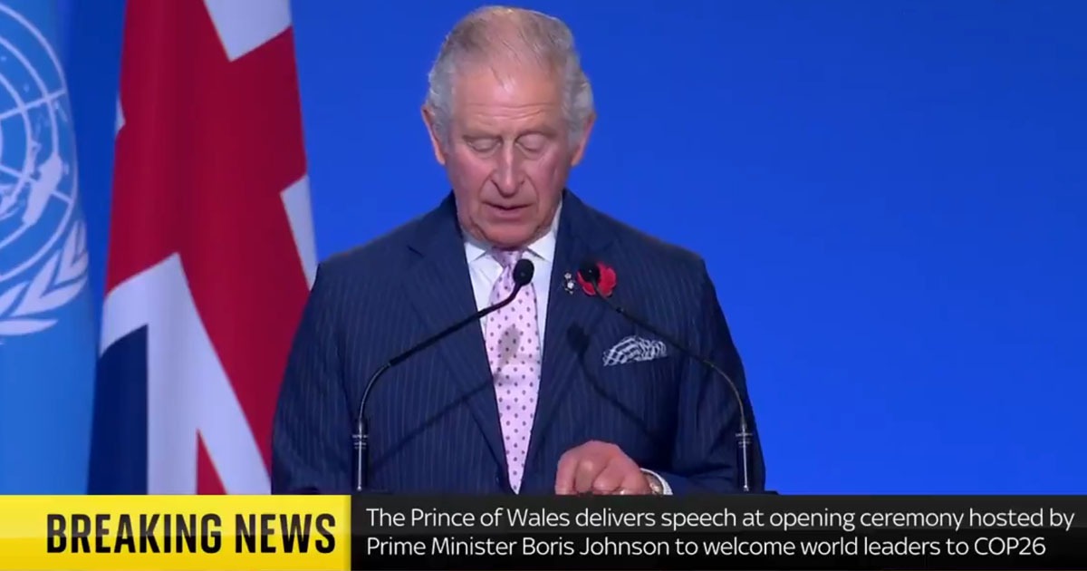 VIDEO: UK's Prince Charles Calls For 'Vast Military-Style Campaign' By Elites To Achieve Global 'Fundamental Economic Transition'