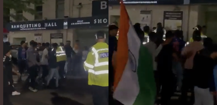 Video: English Streets Descend into Chaos as Pakistani, Indian Migrants Clash