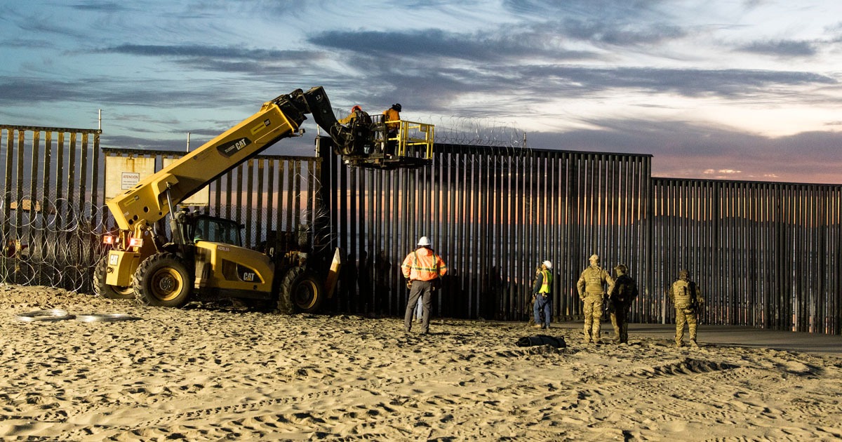 Border Wall Construction Arizona