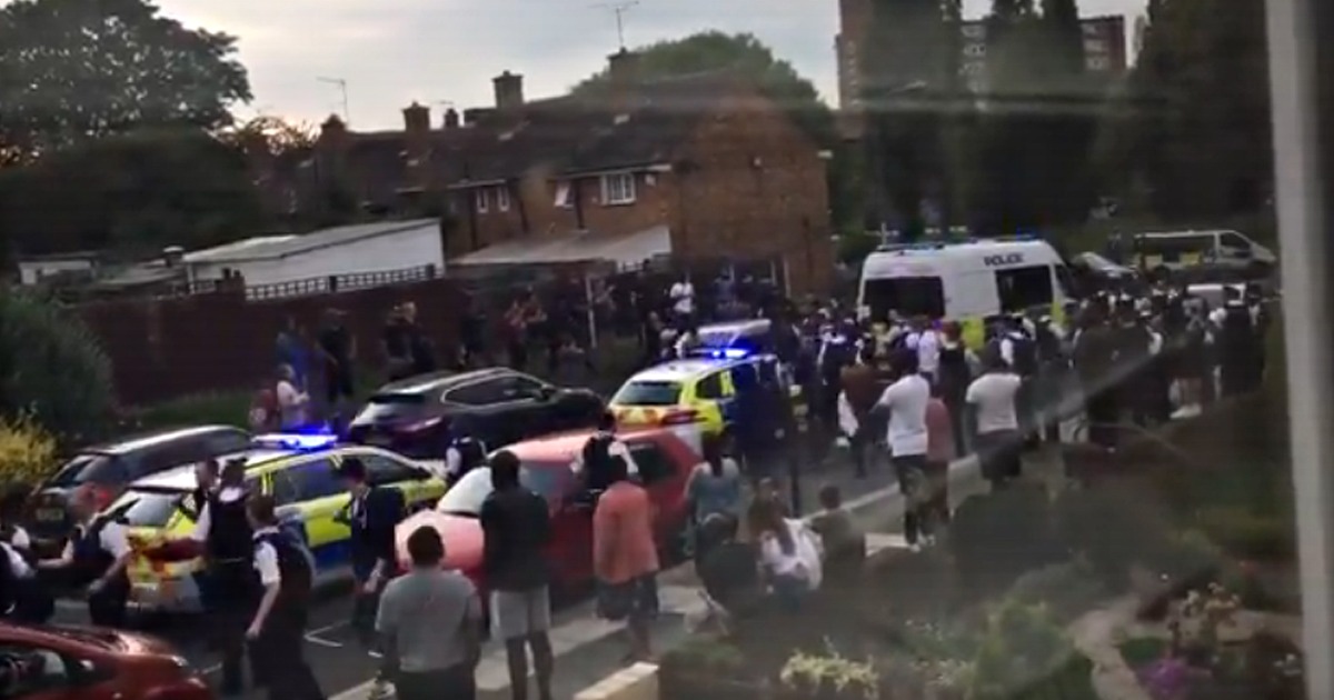 London Police Knife Attack