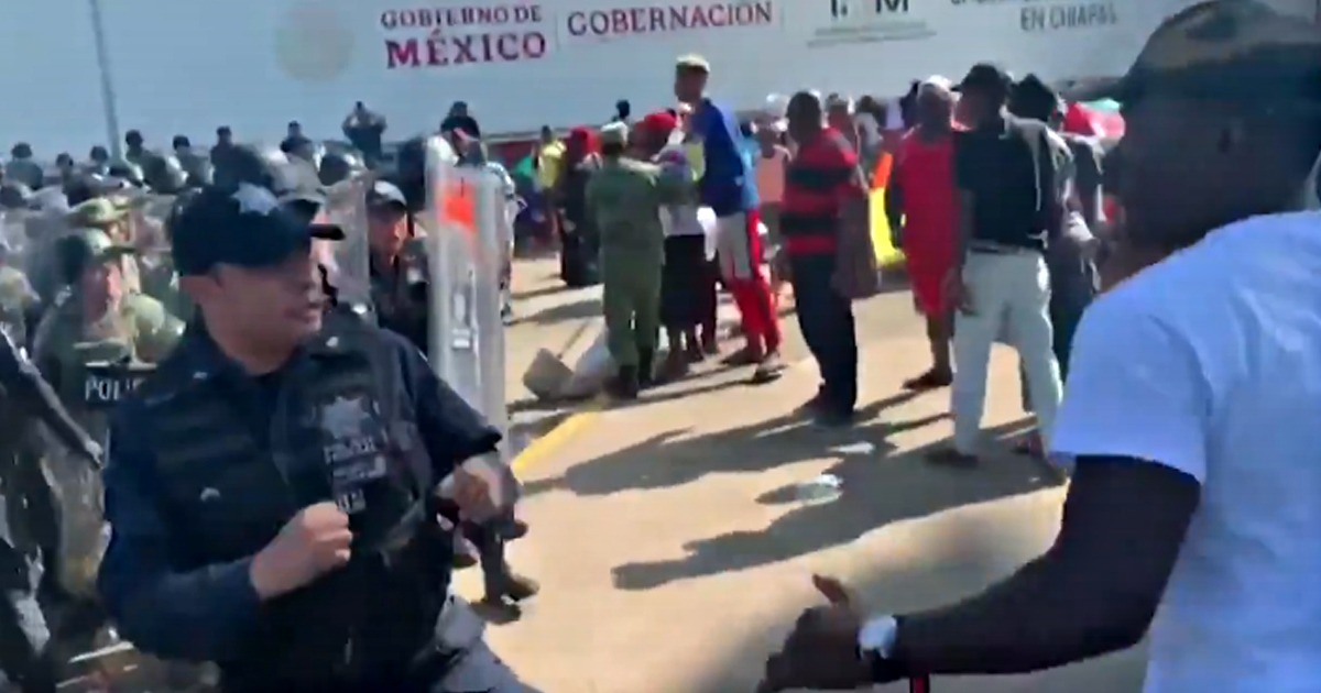 Video Mexican Police African Migrants