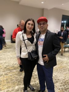 Gutierrez with Laura Loomer