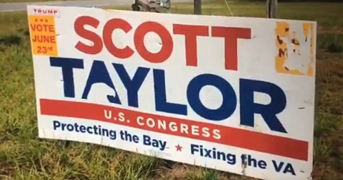 Scott Taylor Sign Removal Rampage
