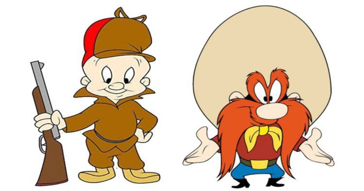 picture of elmer fudd with gun