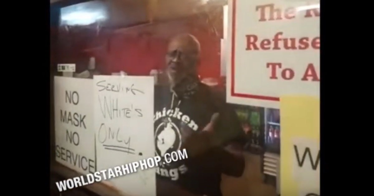 Video Armed Black Business Owner Says He Will Serve Whites Only