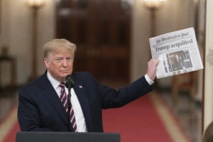 Trump Holds Acquitted Newspaper