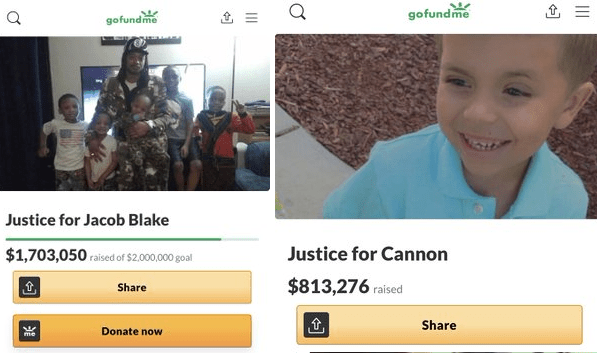 Convicted Sex Criminal Jacob Blake Doubles GoFundMe Total of Murdered ...