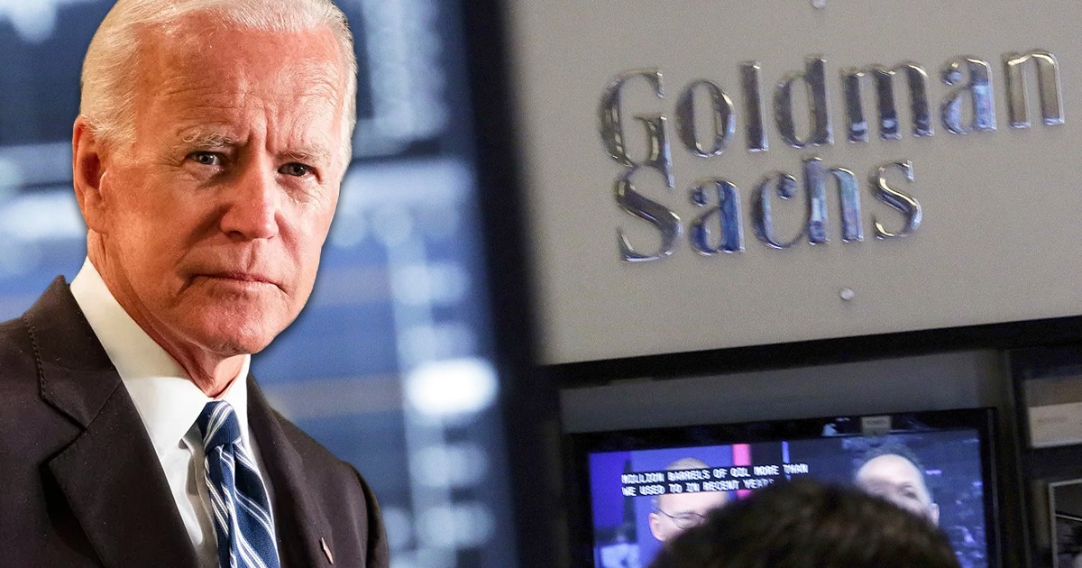 Joe Biden, Goldman Sachs