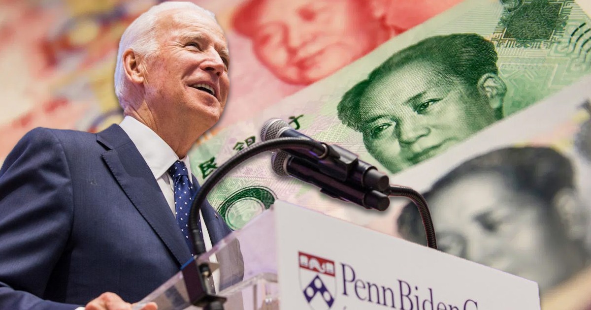 Joe Biden, Penn-Biden Center, China