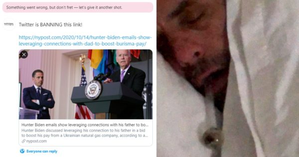 BIG TECH MELTDOWN: Twitter Joins Facebook, Bans NYP's Documented Hunter