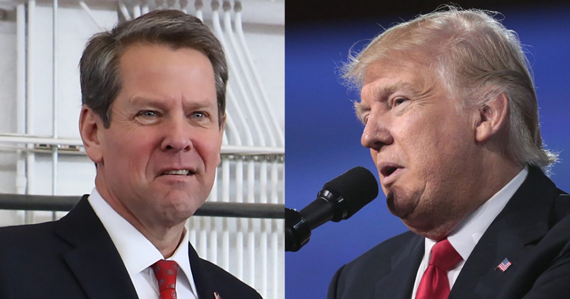 VIDEO: Trump Slams Georgia Gov. Brian Kemp, Says 'I'm Ashamed That I ...