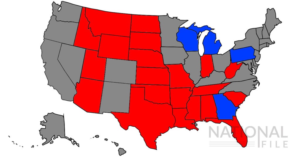 UPDATE: 21 States Now Support Texas SCOTUS Lawsuit, 42% of America to ...