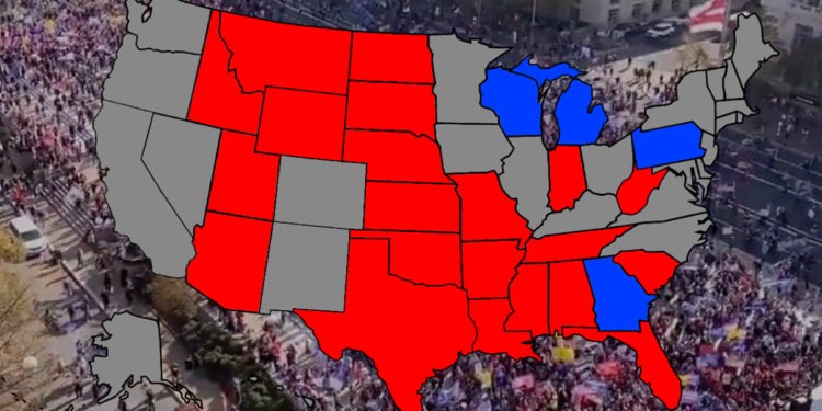 UPDATE 21 States Now Support Texas SCOTUS Lawsuit 42 Of America To   21 States Support Texas Lawsuit 750x375 