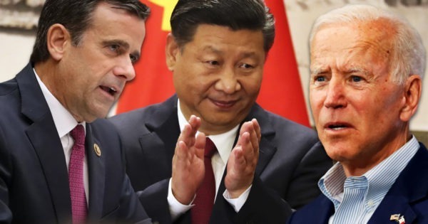 John Ratcliffe, Xi, Joe Biden