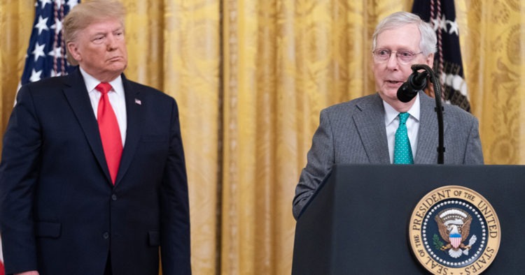 BREAKING: McConnell Reportedly Circulating Impeachment Plans As Twitter, Big Tech Unperson Trump