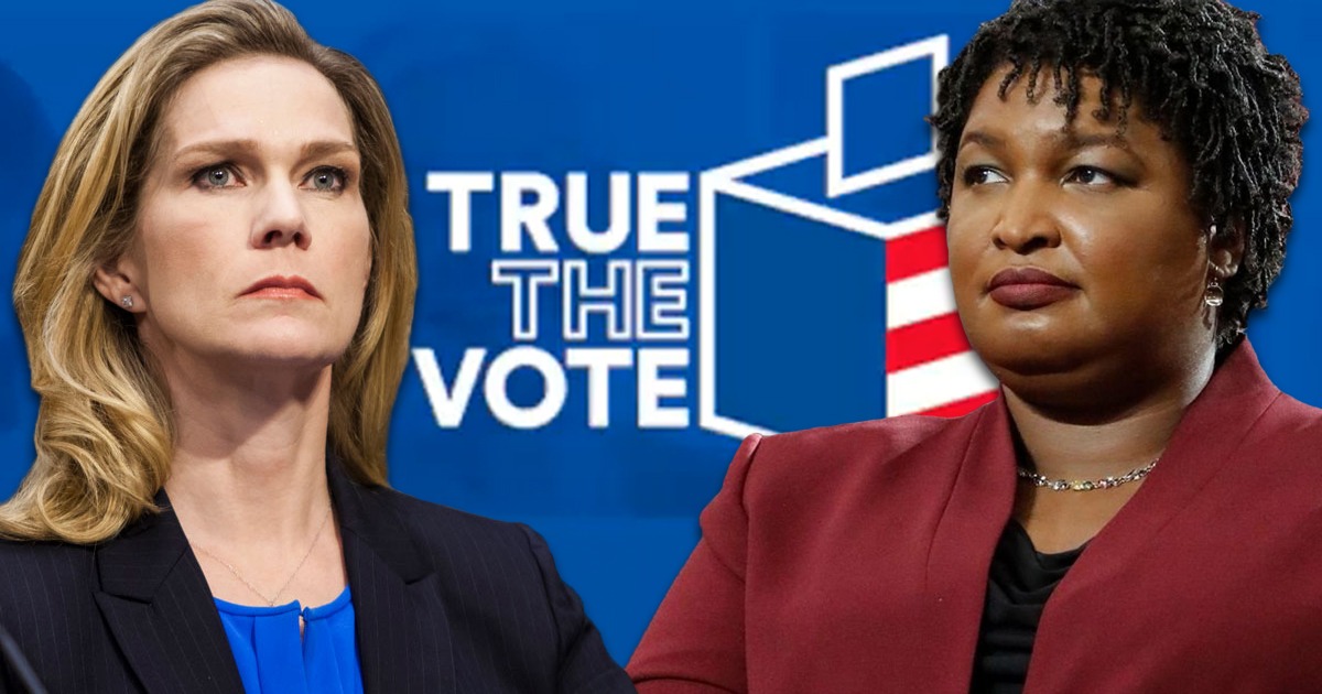 Catherine Englebrecht, Stacey Abrams, True the Vote