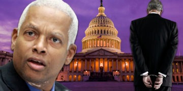 Hank Johnson, US Capitol, Man in Handcuffs