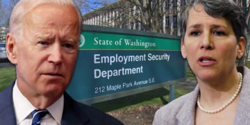 Joe Biden, Suzi LeVine, Washington State Unemployment Office
