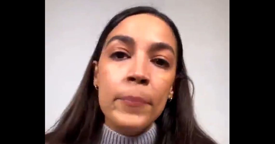 Aoc Sobs During Instagram Livestream Compares Capitol Protest To Her