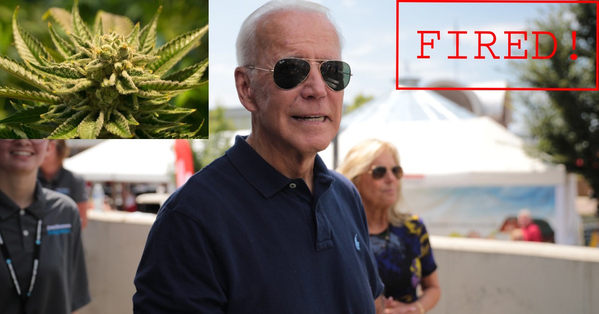 Biden FIRES Staffers For History Of Smoking Weed, Ignores Crack Smoking Hunter, Pot Smoking Kamala