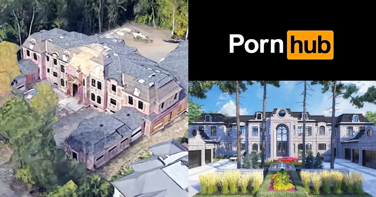 Pornhub CEO’s $20 Million Mansion Goes Up In Flames, Police Suspect Arson