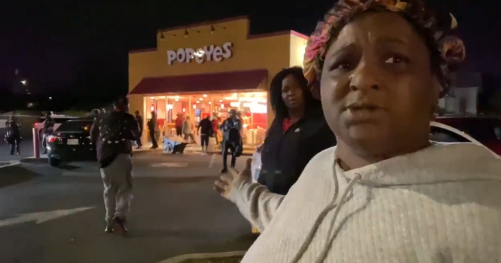 VIDEO: Portland Woman Laments Destruction Of Popeyes Chicken Restaurant ...