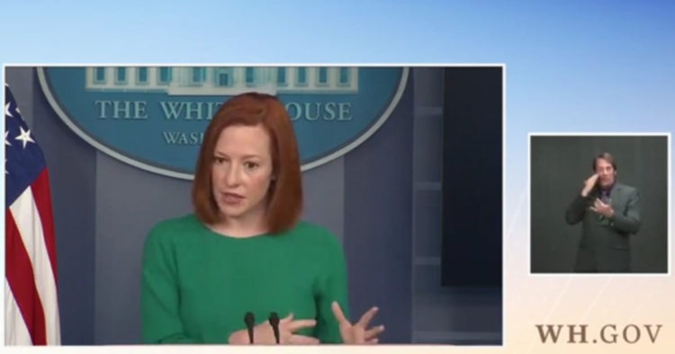 VIDEO: Psaki Admits Biden’s DHS Is Quietly Resuming Construction On Trump’s Border Wall