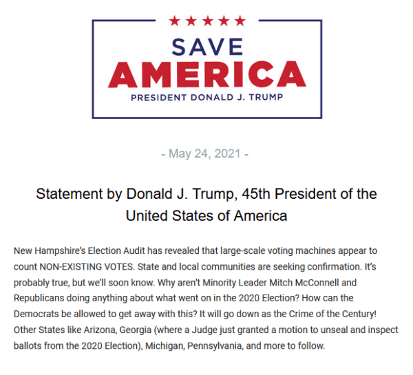 BREAKING: Trump Slams McConnell, GOP After New Hampshire
Voting Machines Allegedly Caught Counting Fake Ballots 2