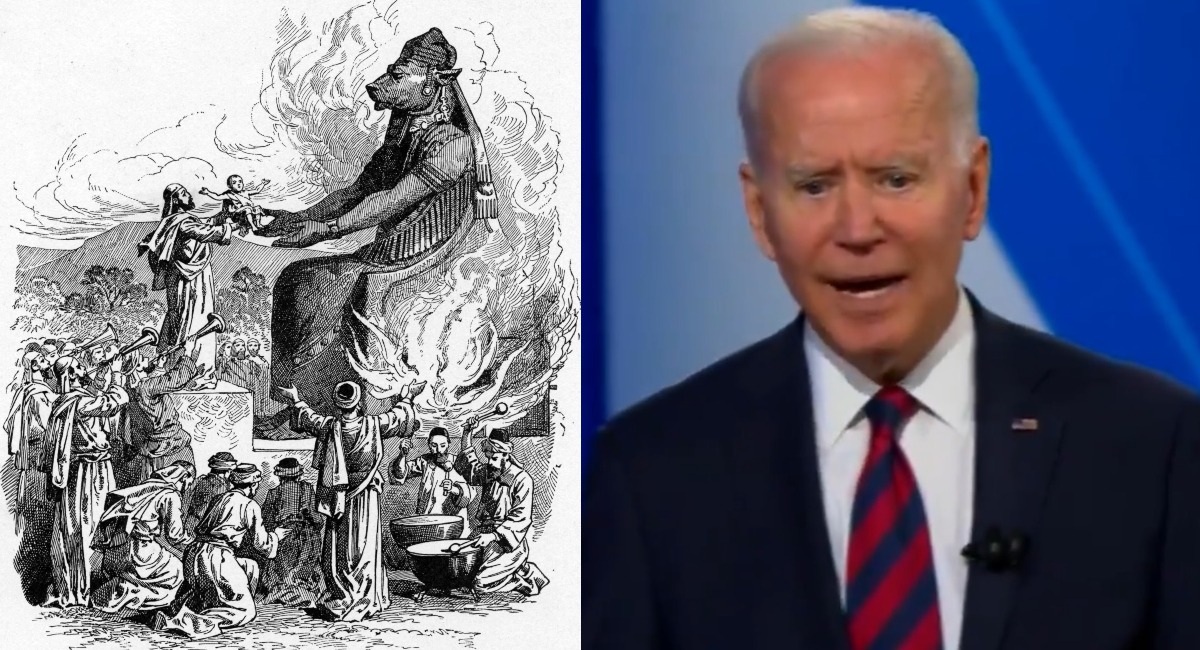 VIDEO: Joe Biden Clarifies That He Is Not 'Hiding People And Sucking The Blood Of Children'