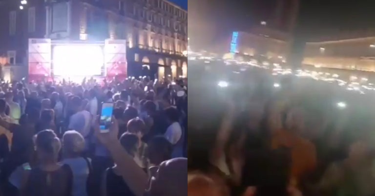 BREAKING: Massive Protest Forms In Italy As Government ...