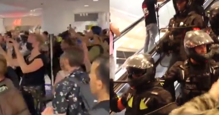 Protesters Storm French Mall While Refusing To Show Vaccine Passports, SWAT Police Try To Stop Them And Fail