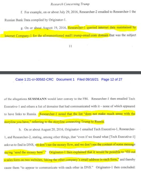 Excerpt from Durham indictment