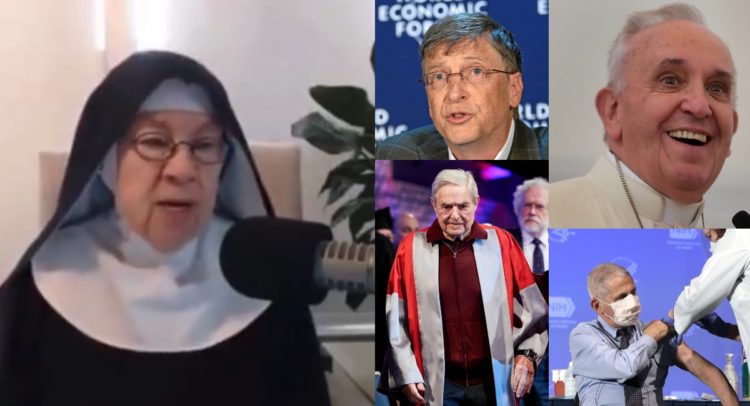 VIDEO: Catholic Nun Says COVID-19 Vaccines Are Globalist Plot For Population Control, Pope Francis Their ‘Spiritual Leader’