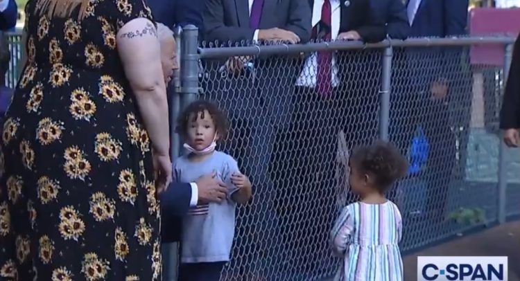 VIDEO: Biden Appears To Touch Child’s Nipple While Touring Daycare Center
