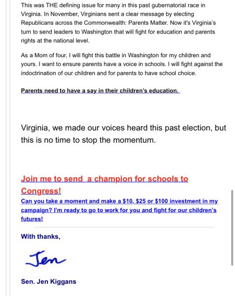 VIRGINIA: Kiggans Voted With Dems On Trans School Bathrooms,
But Now Campaigns On Parental Rights In Schools 2