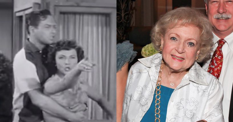 Betty White then and now