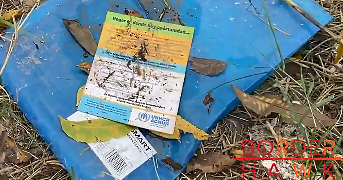 VIDEO: Trashed UN Pamphlets Found In Mexico Tell Illegal Immigrants How To Get Refugee Status In America Border-Hawk-UN-Mexico