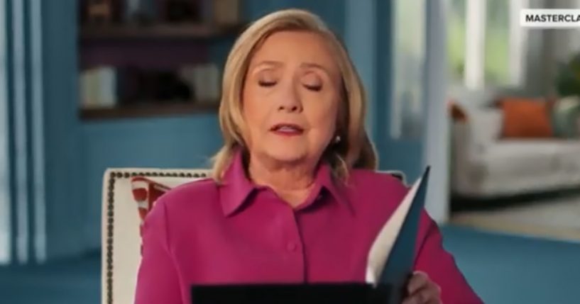 Hillary Clinton Reading