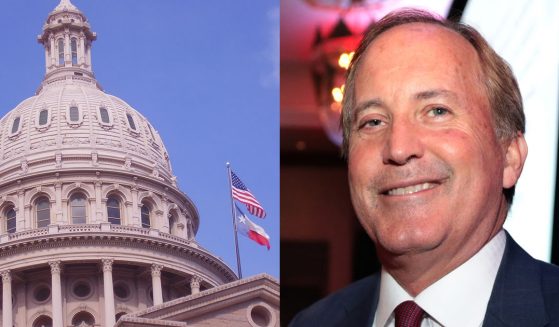 Texas Capitol and Ken Paxton
