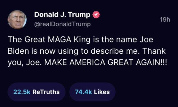Trump MAGA King 