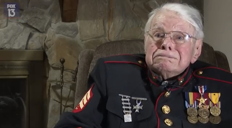 'This Isn't What We Fought For': 100-Year-Old WW2 Veteran Breaks Down Describing Modern America