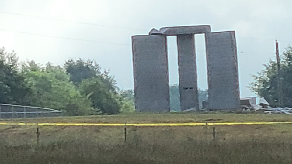 A Section of the Mysterious Georgia Guidestones Has Been Destroyed