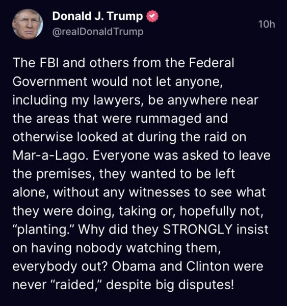 Trump FBI Planted Evidence