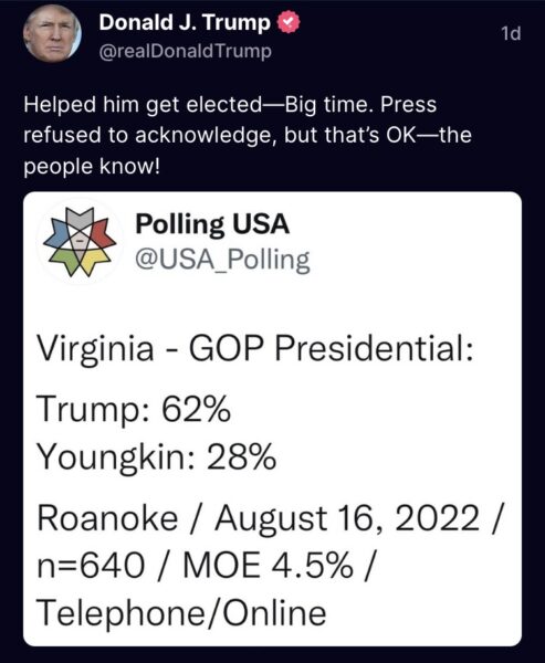 Trump vs Youngkin