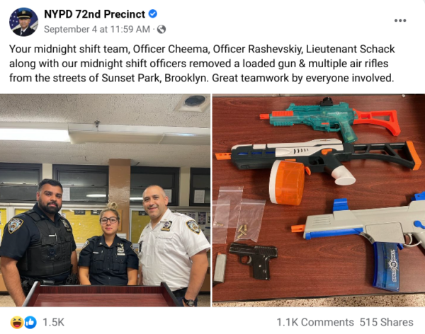 NYPD Gun Grabbers