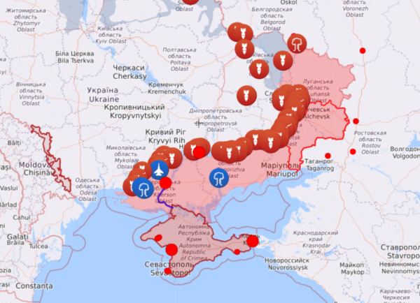 Ukraine Live Map