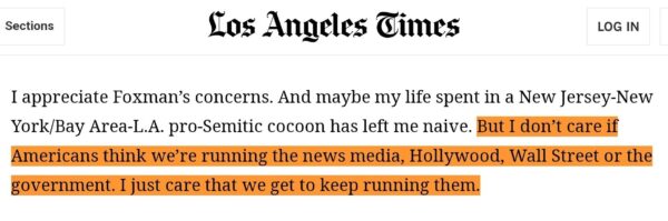 L.A. Times Jews Kanye