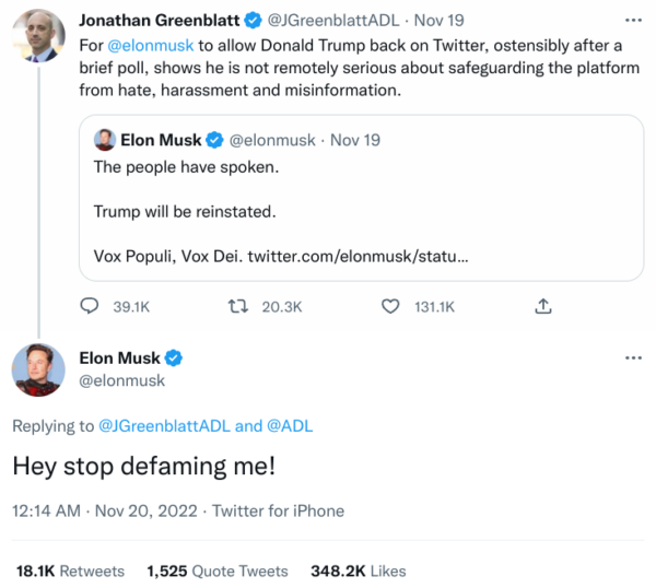 Elon Musk ADL