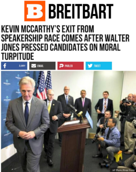 Kevin McCarthy Exits Speakers Race